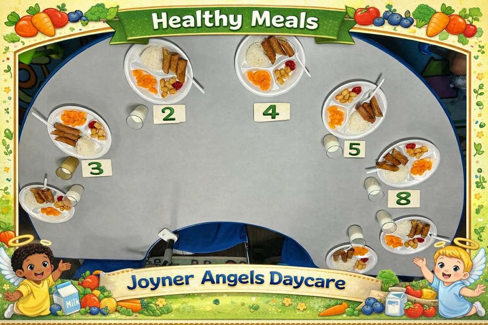 Inside Joyner Angels Daycare home